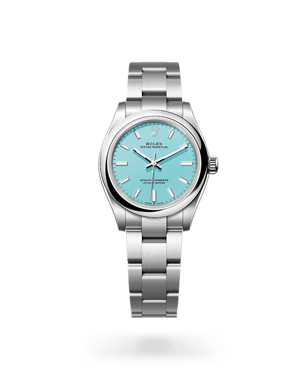 Oyster Perpetual Turquoise Blue Dial 31mm