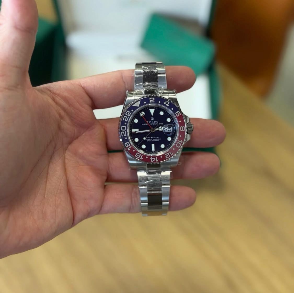 GMT-Master II “Pepsi” Jubilee 116520