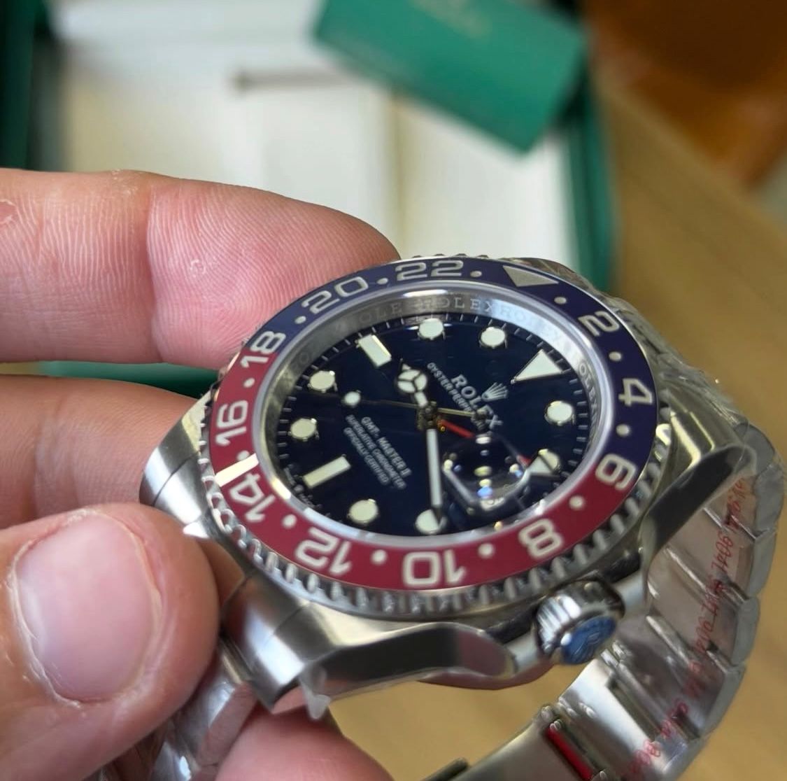 GMT-Master II “Pepsi” Jubilee 116520