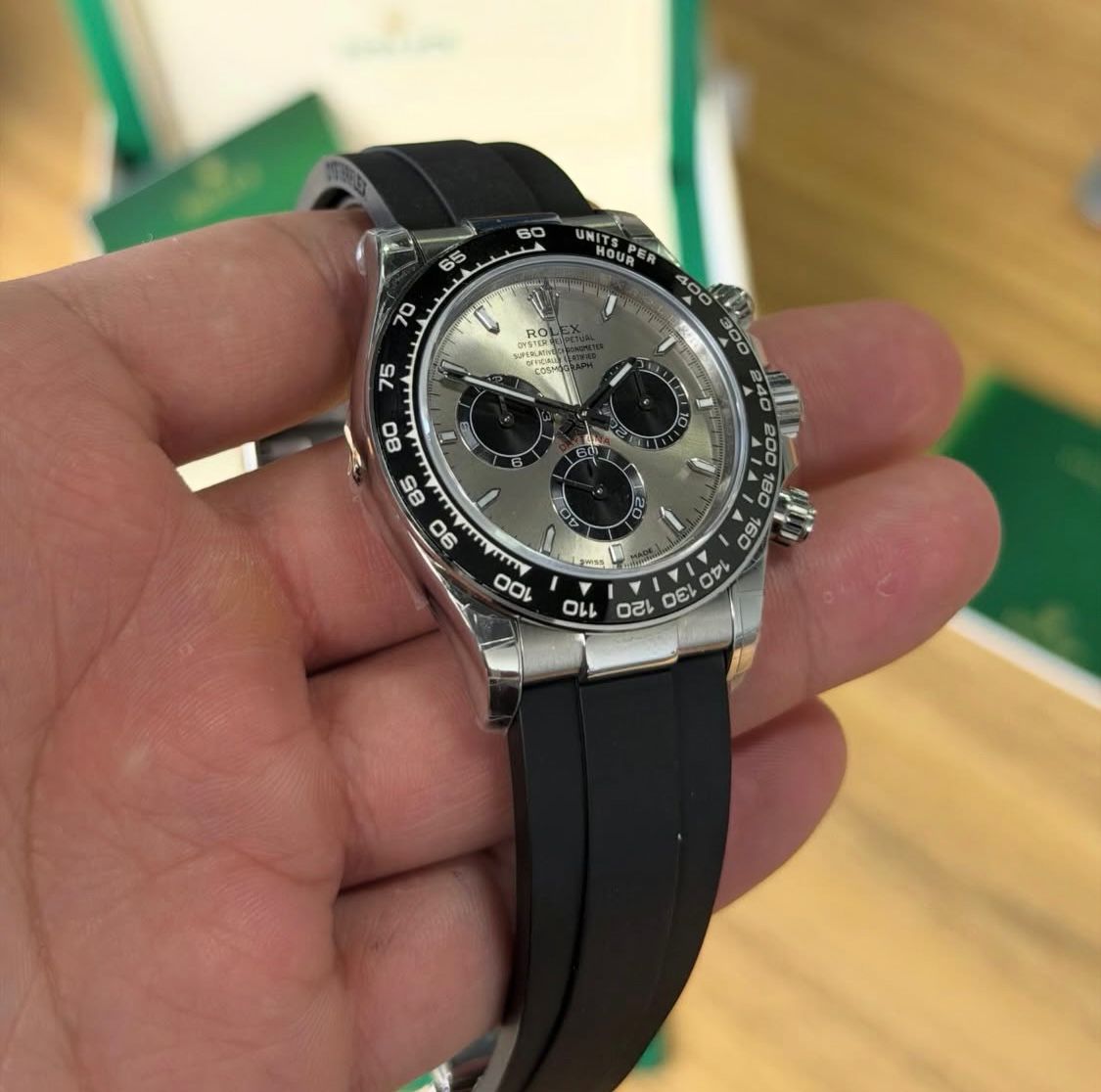 Daytona “Ghost” 116519LN “White Gold”