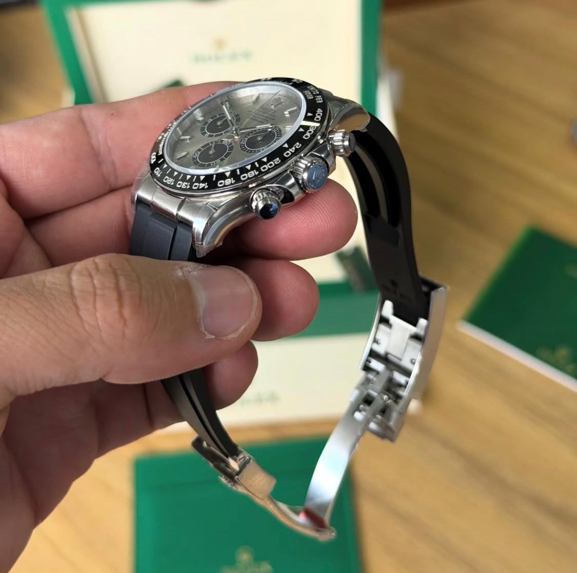 Daytona “Ghost” 116519LN “White Gold”