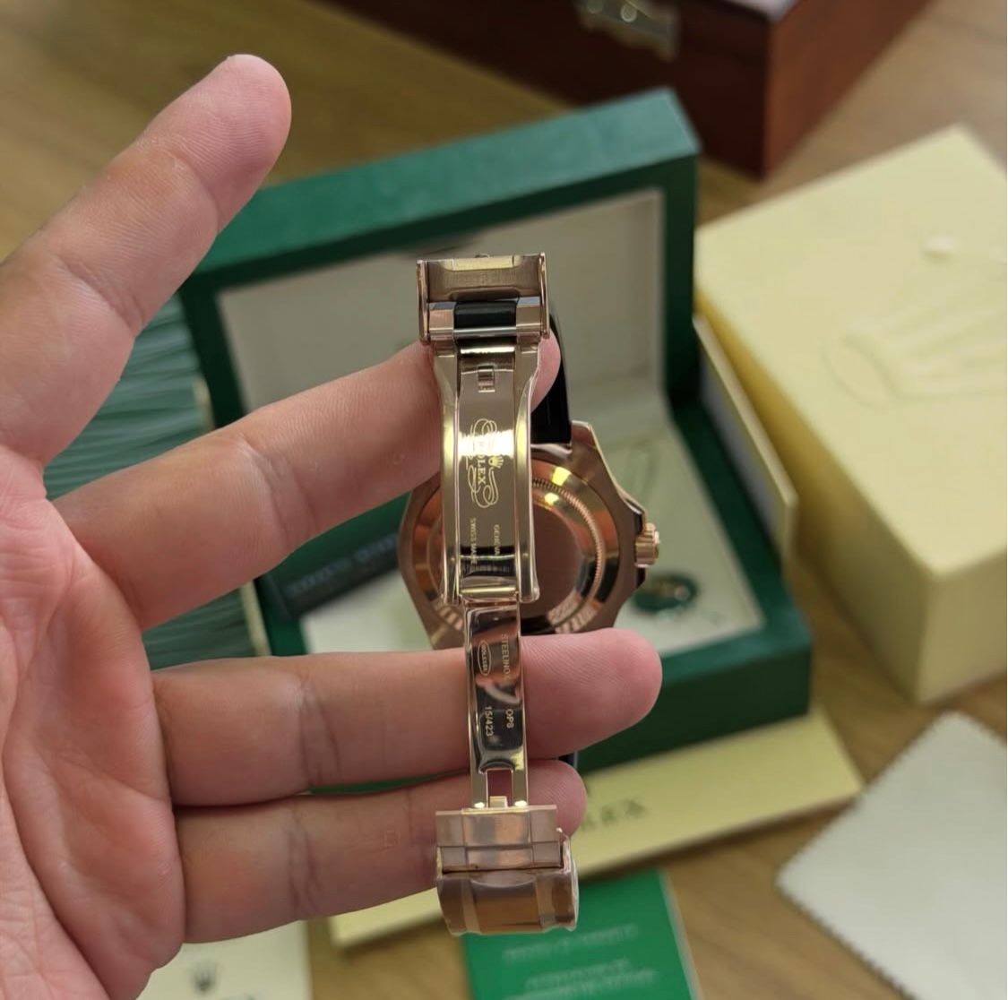 Yacht-Master 126658 “Yellow Gold Black Dial”