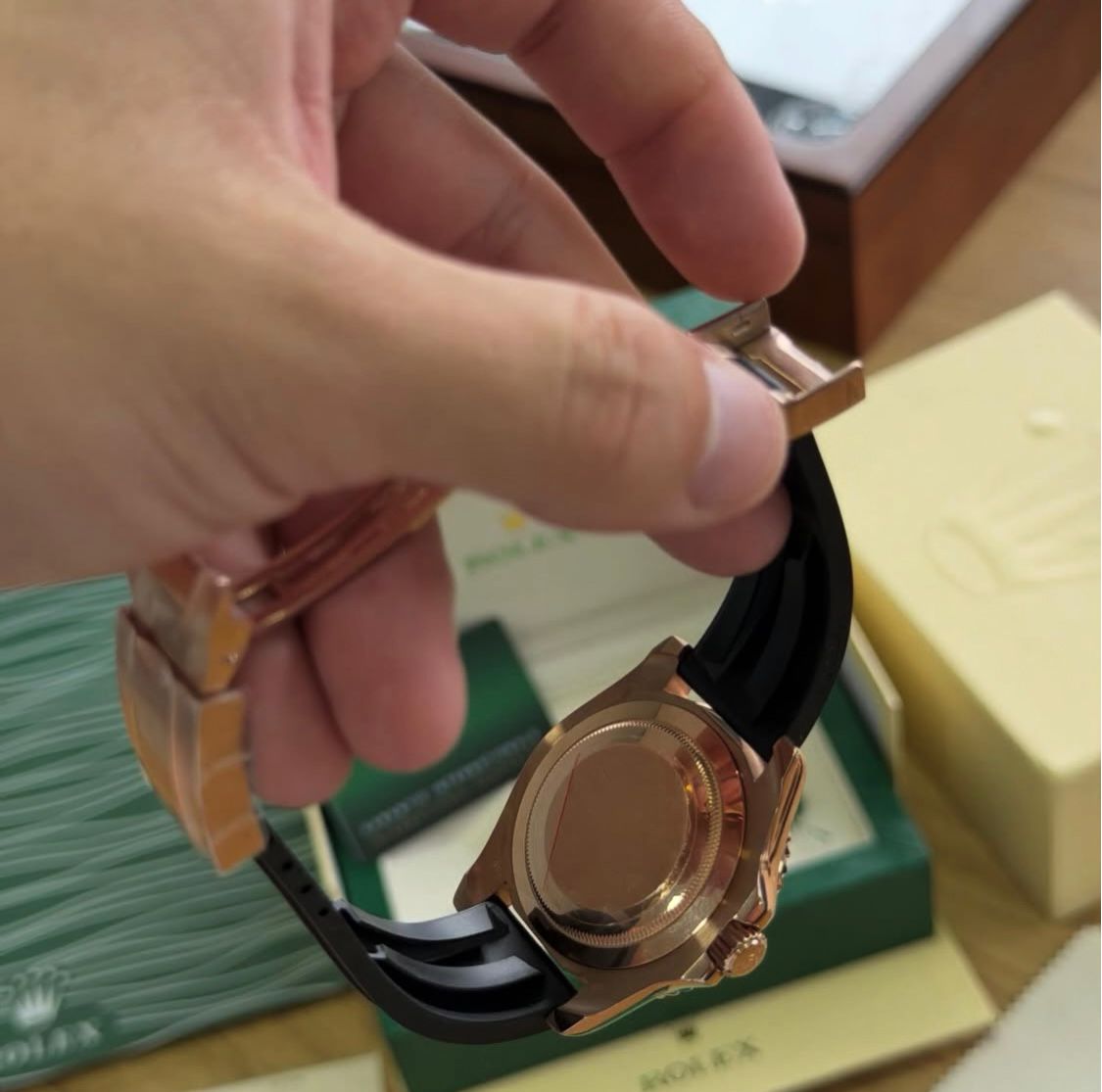 Yacht-Master 126658 “Yellow Gold Black Dial”