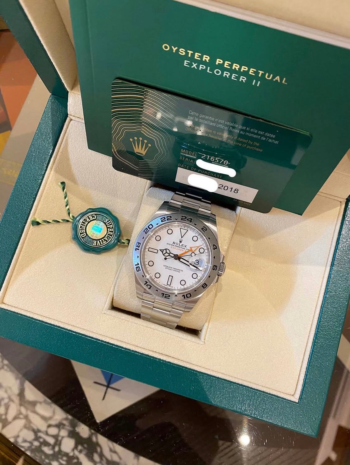 Explorer II 216570 "Polar"