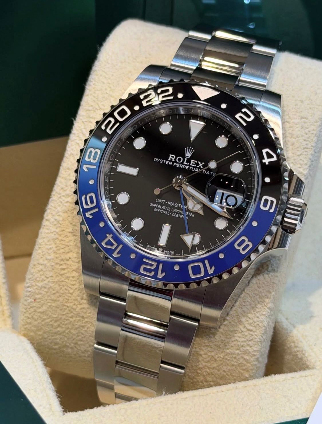 GMT-Master II 116710BLNR “Oyster Batman”