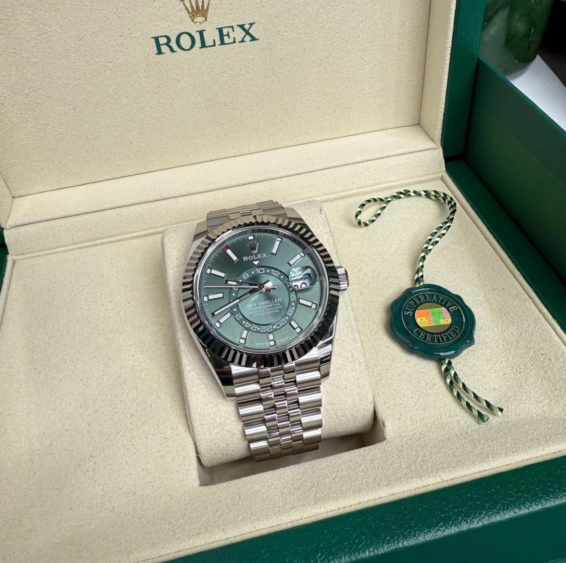 Sky-Dweller "Green Dial" 336934-0001