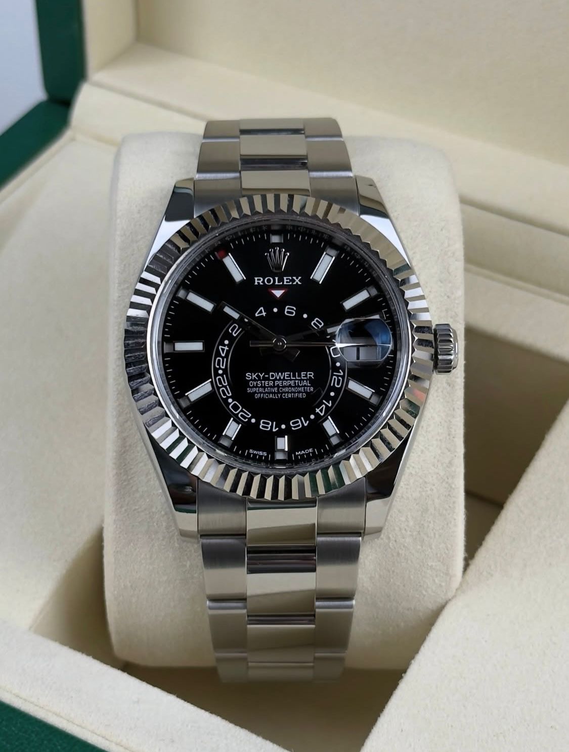 Sky-Dweller "Black Dial" 336934