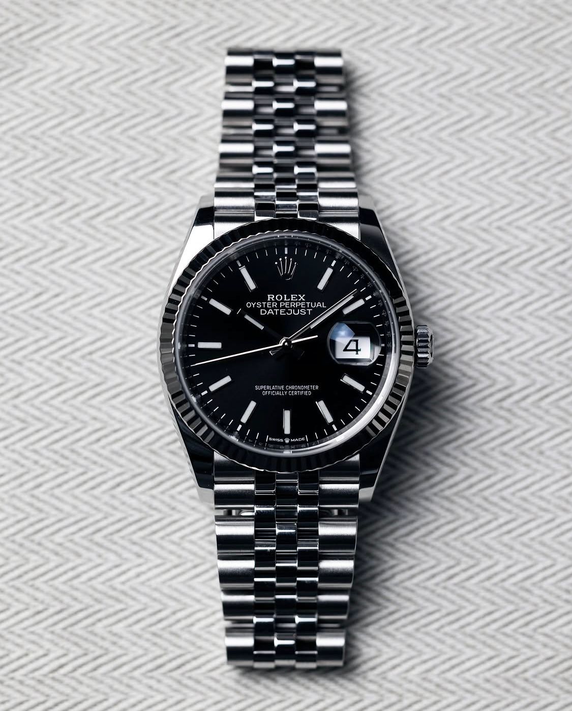 Datejust Black Dial 41mm 126334