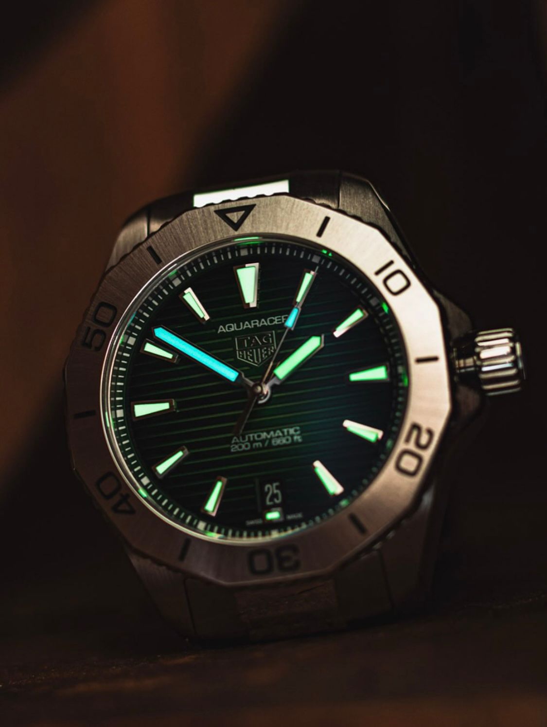 Aquaracer Professional 200 Automatic Date Green Dial