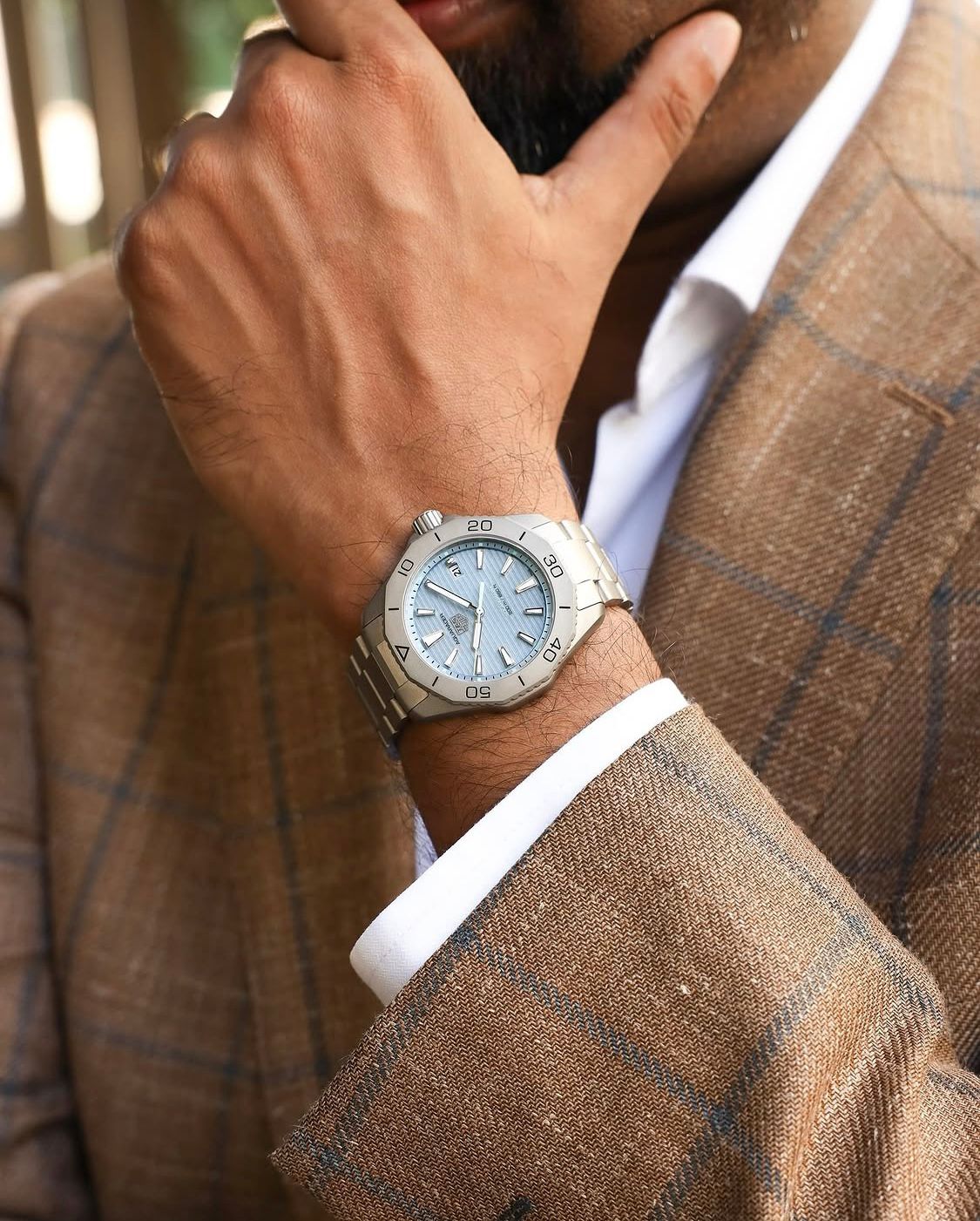 Aquaracer Professional 200 Solograph "Blue Dial"