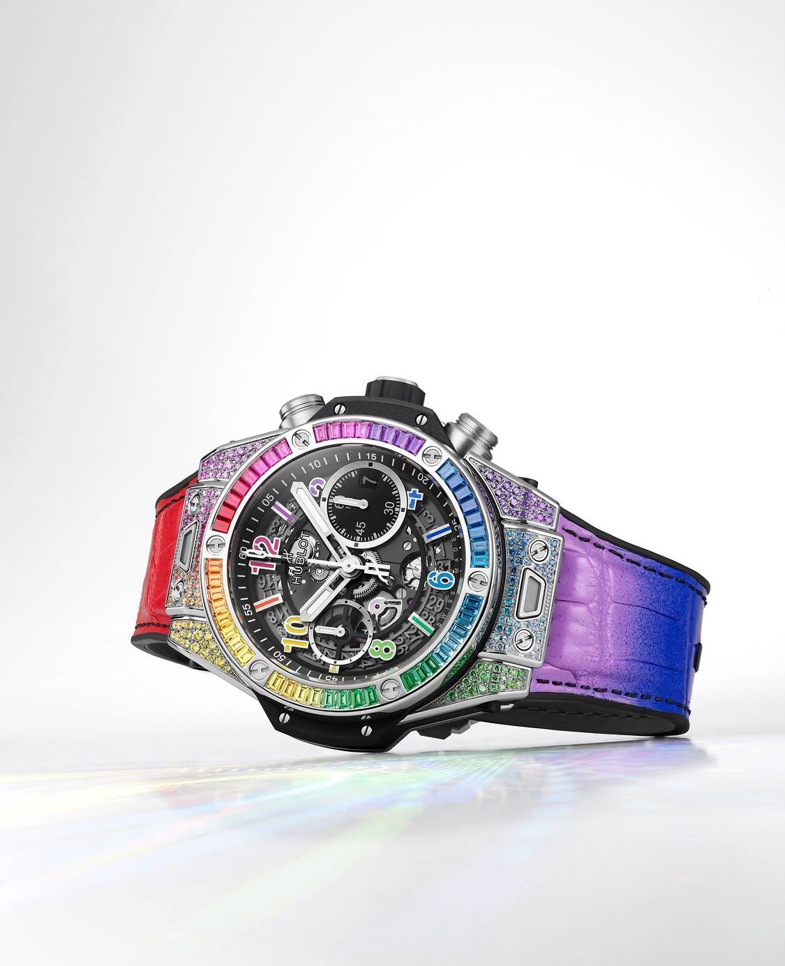 Big Bang Unico Titanium Rainbow 44mm