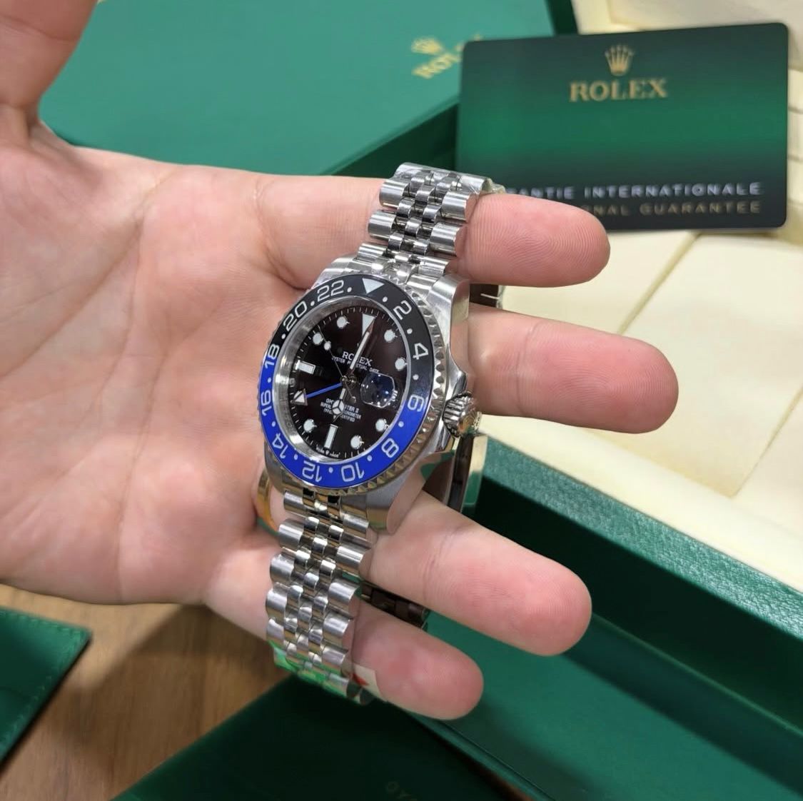 GMT-Master II 116710BLNR “Batman”
