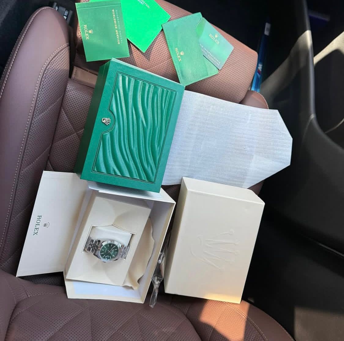 Datejust Green Dial Jubilee Bracelet