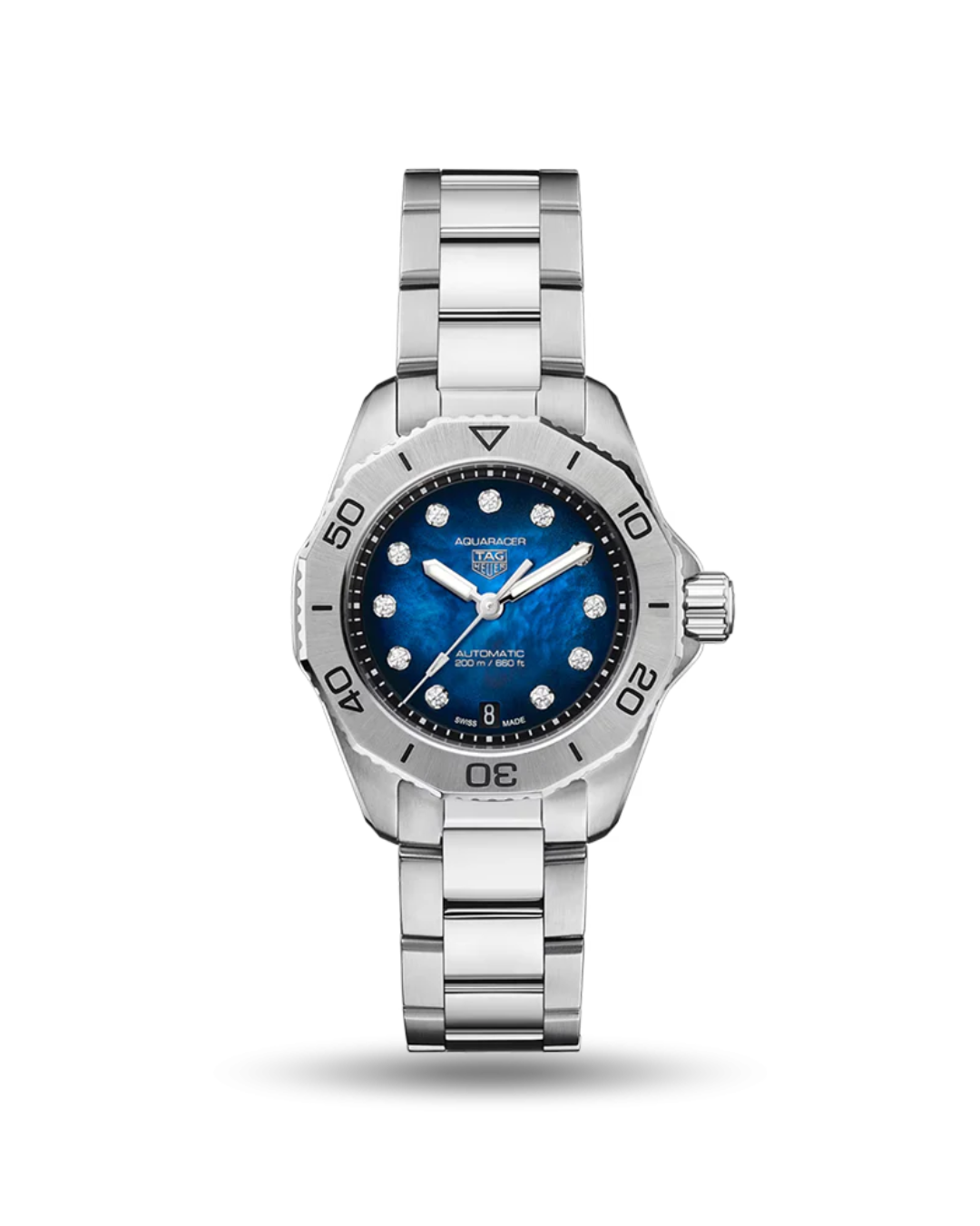Aquaracer Professional 200 Automatic Date Blue Dial