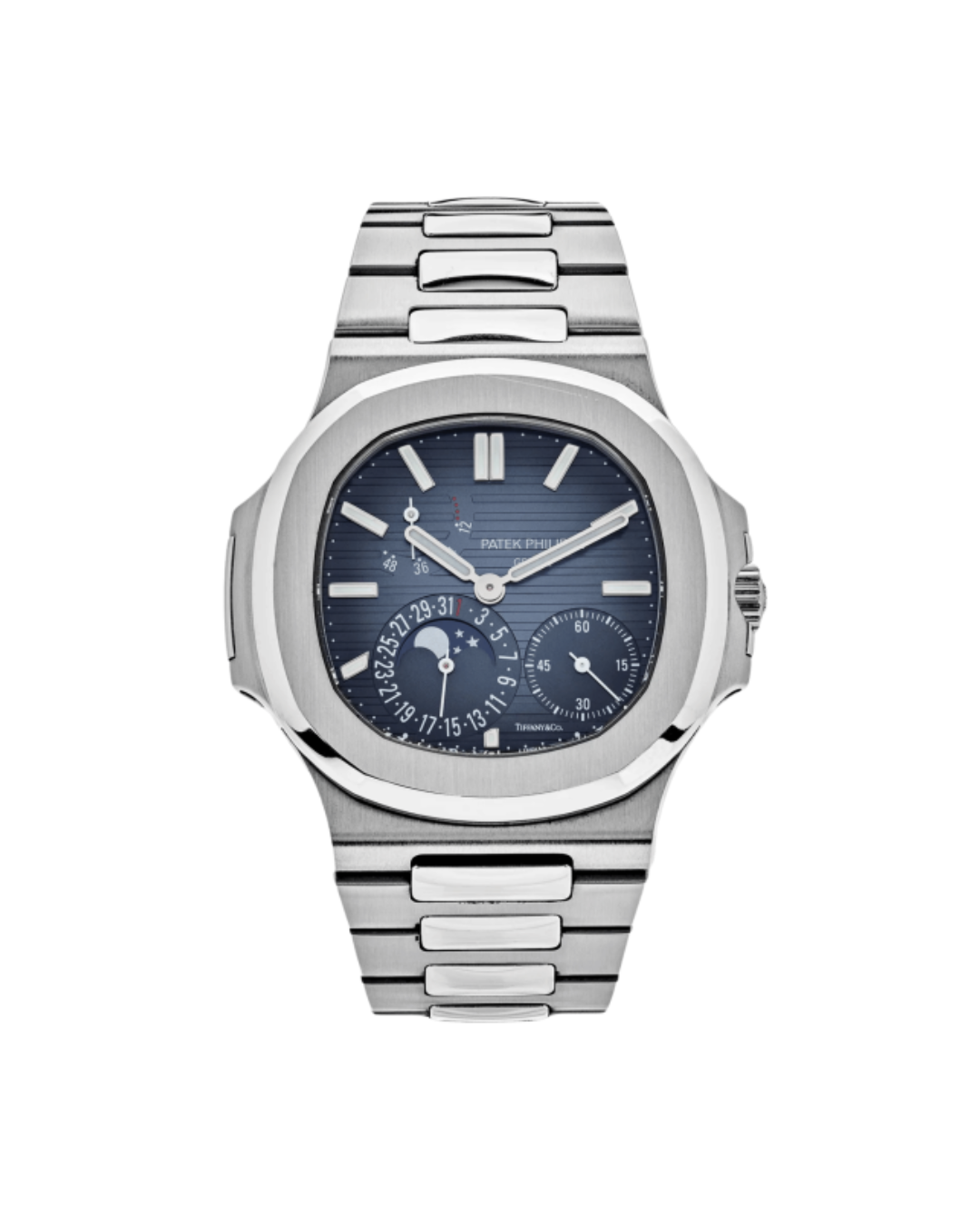 Nautilus Steel Blue Dial Moon Phase 5712/1A-001