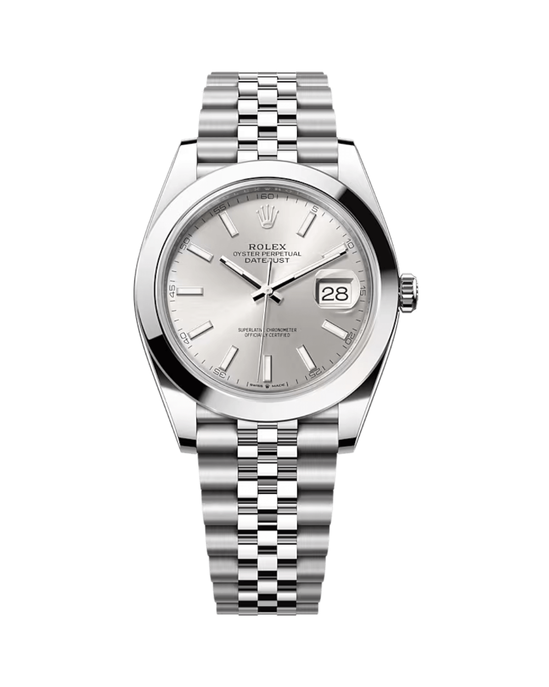 Datejust Silver Dial Men's 41mm 126300