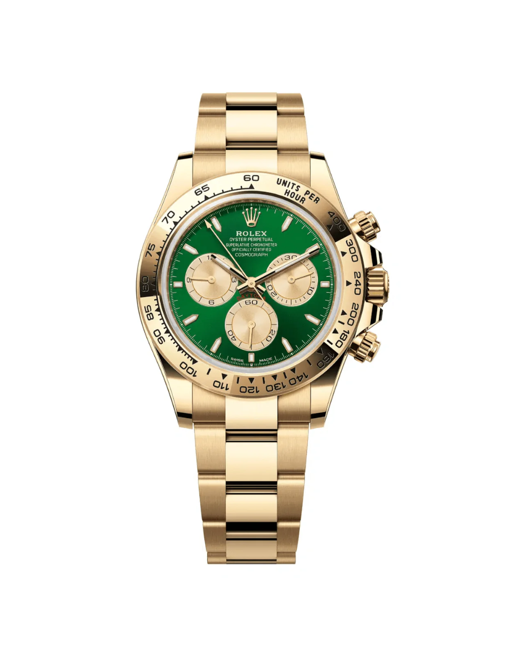 Daytona 126508 “Yellow Gold Green”