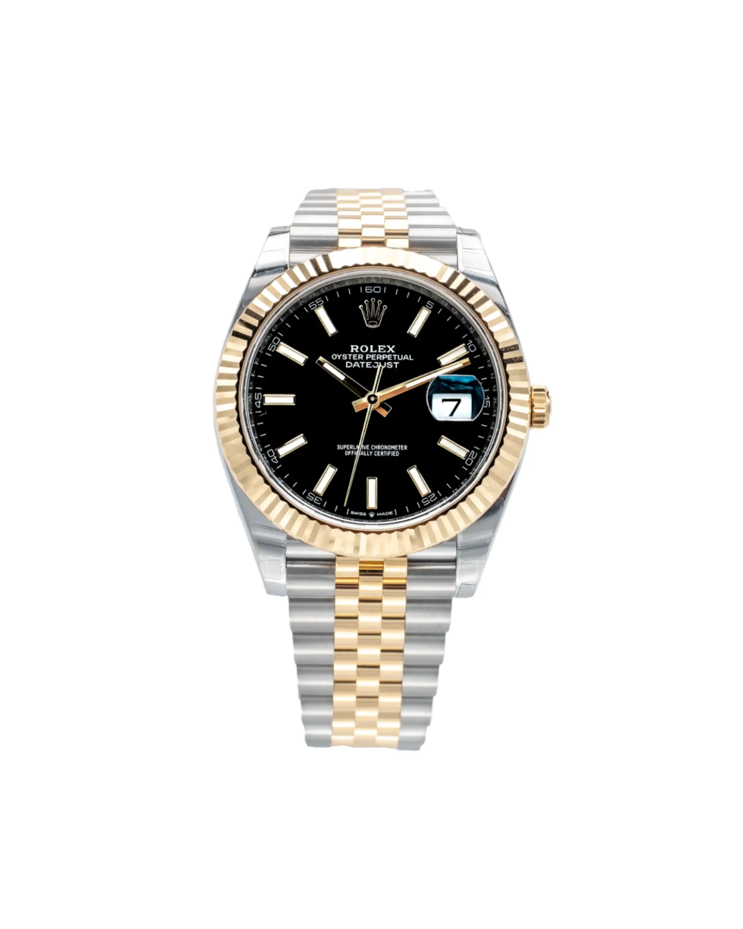 Datejust Oystersteel 126333 'Gold White'