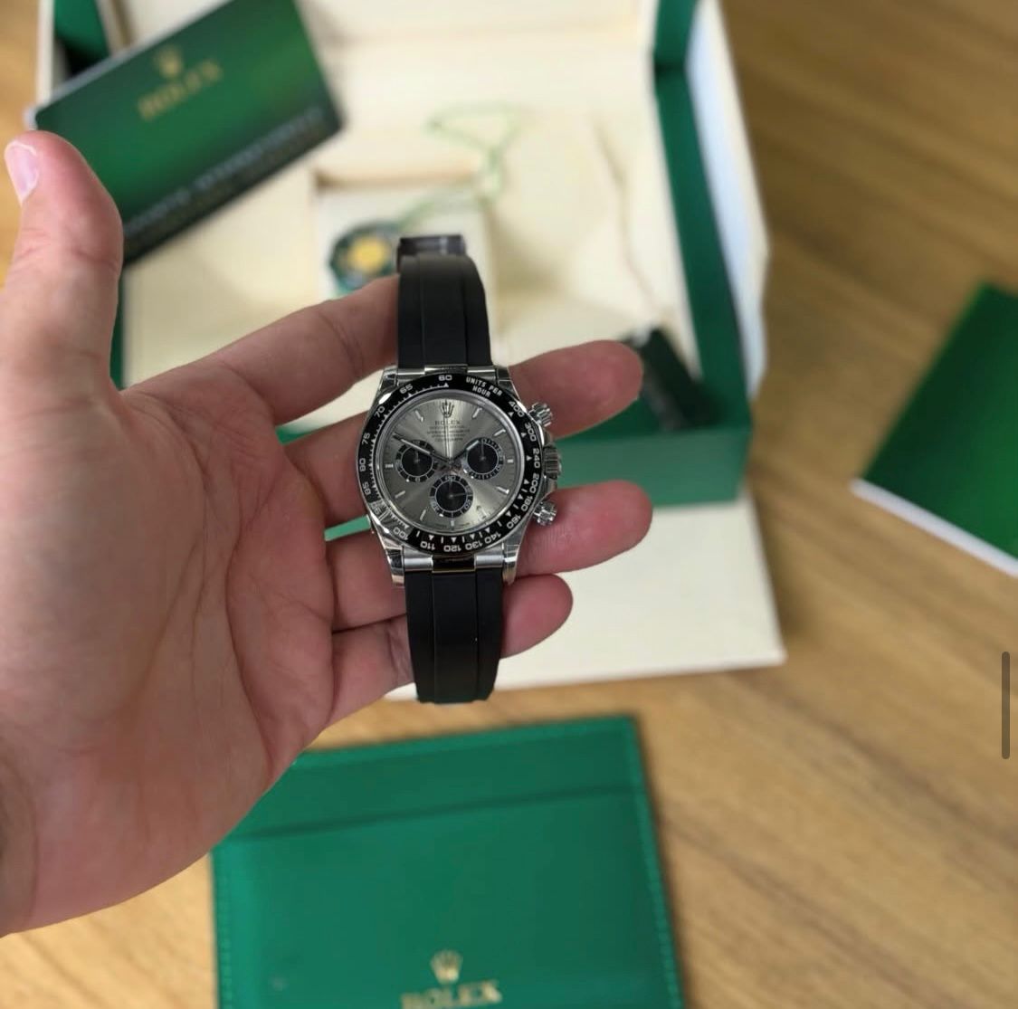 Daytona “Ghost” 116519LN “White Gold”