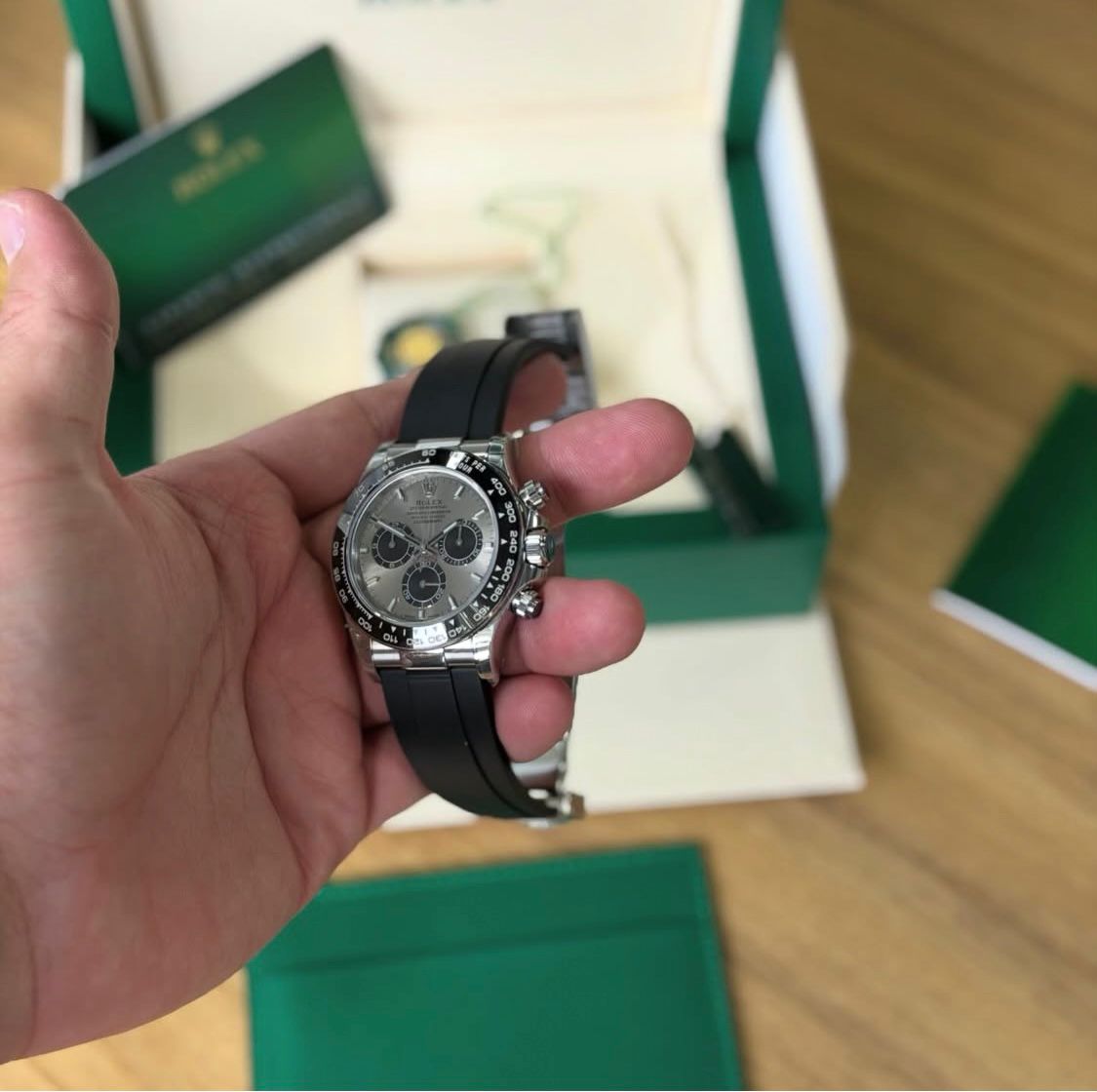 Daytona “Ghost” 116519LN “White Gold”