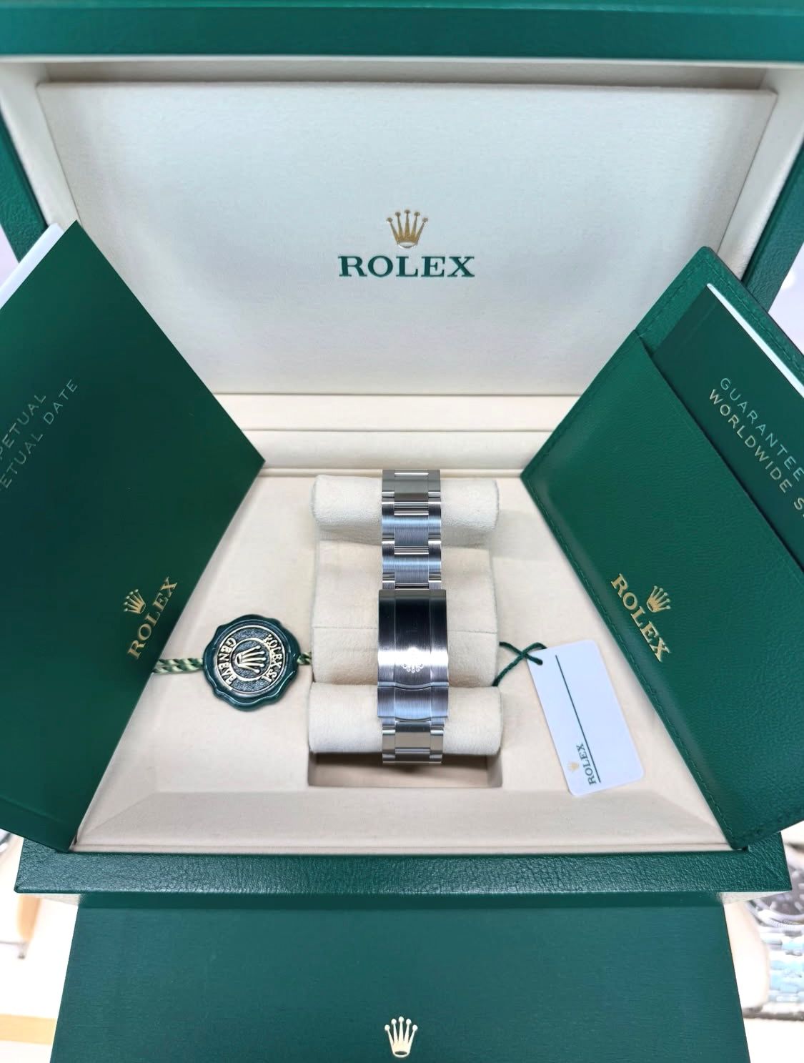 Oyster Perpetual Green Dial 36mm