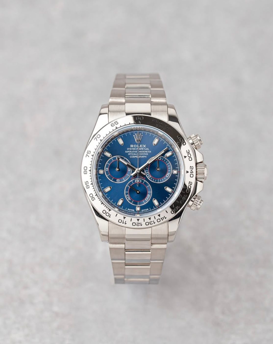 Daytona 126509 “White Gold Blue Dial”