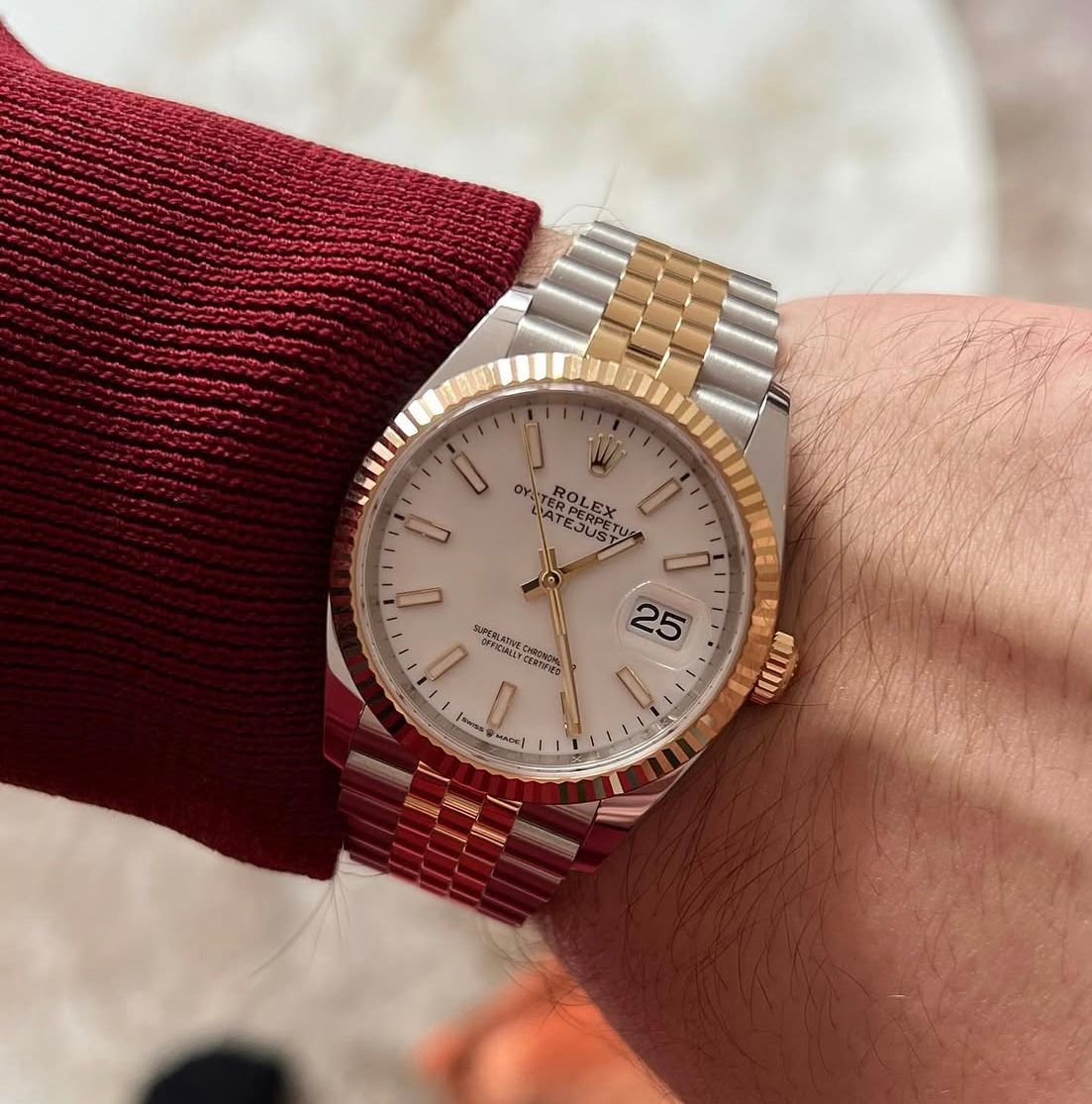 Datejust Jubilee Bracelet 36mm 126233