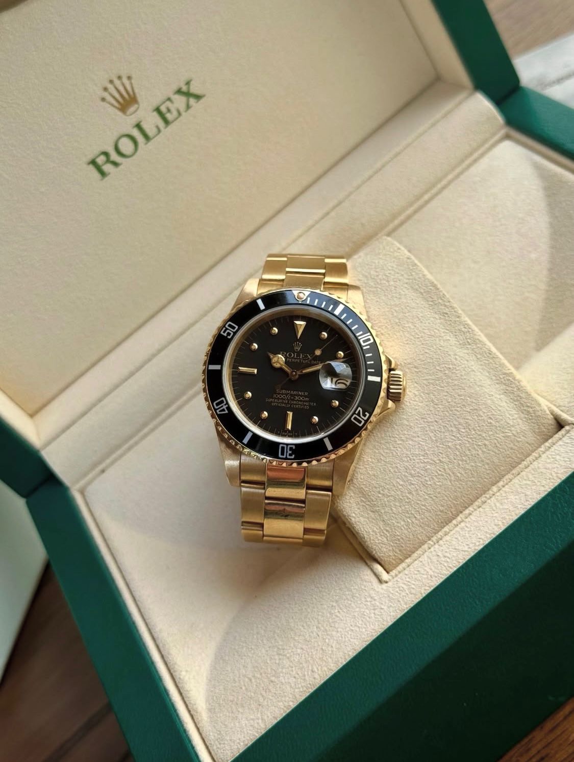 Submariner Date 126618ln-0002 “Yellow Gold Black Dial”