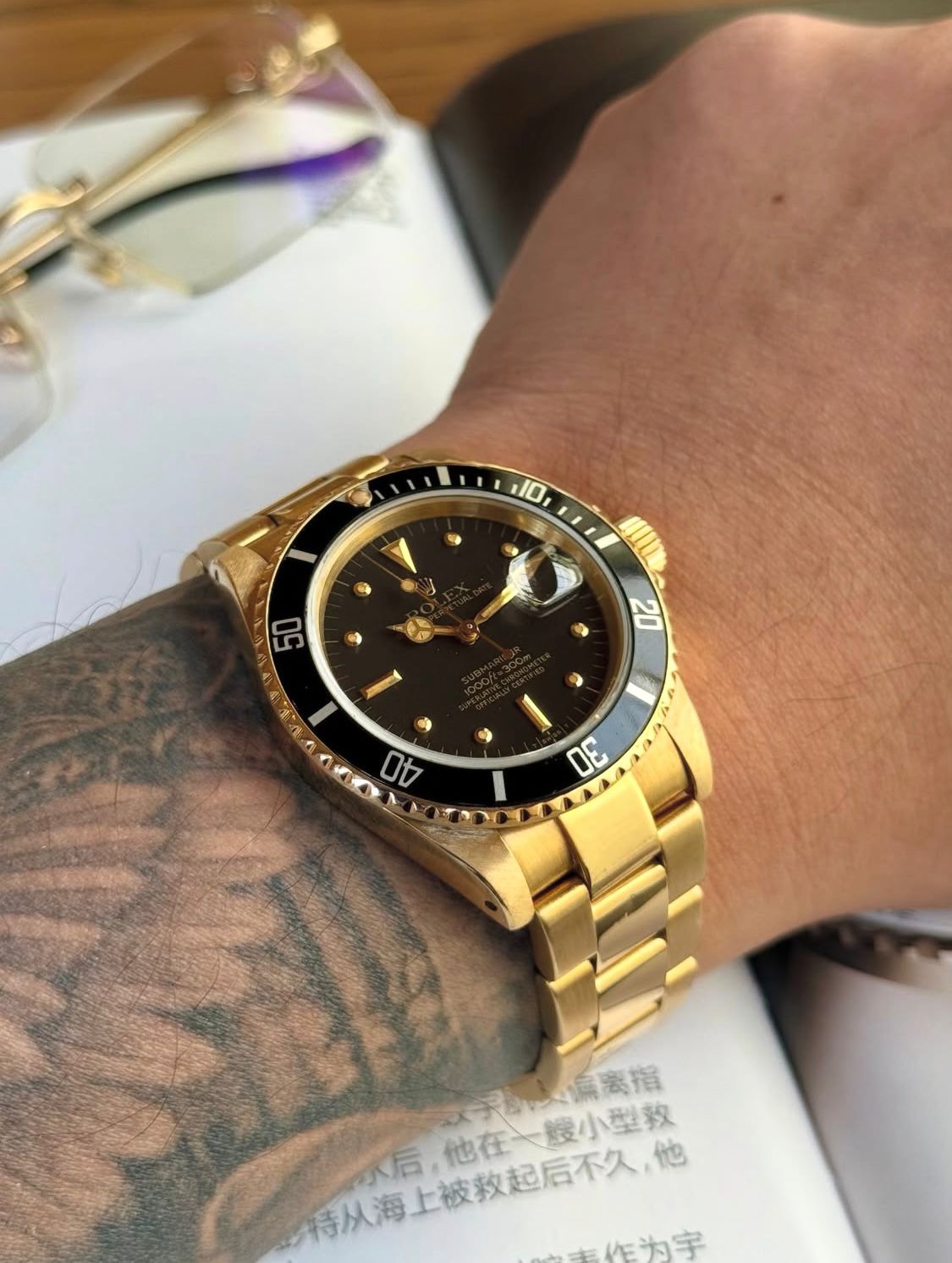 Submariner Date 126618ln-0002 “Yellow Gold Black Dial”