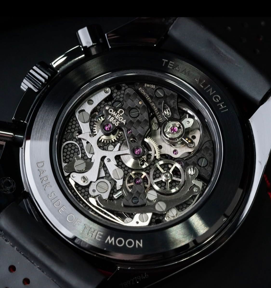 Speedmaster Dark Side Of the Moon Team Alinghi 44.25mm