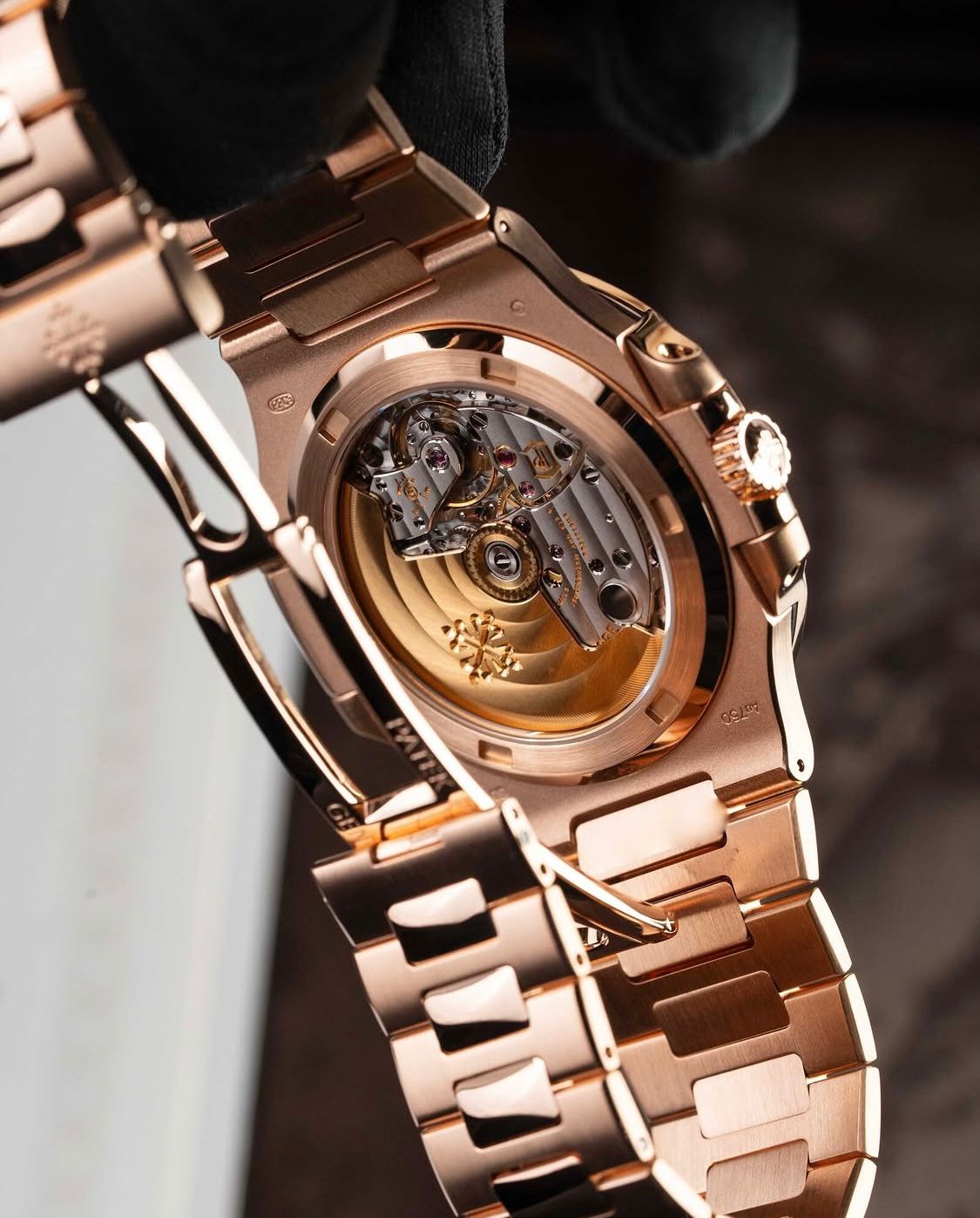Nautilus Chronograph 5980/1R-001 “Rose Gold Black Dial”