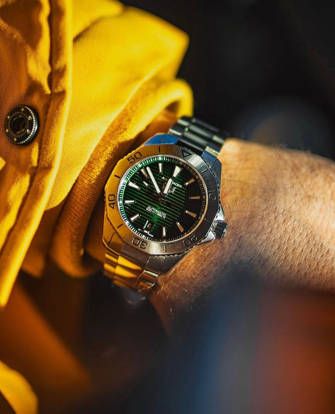 Aquaracer Professional 200 Automatic Date Green Dial