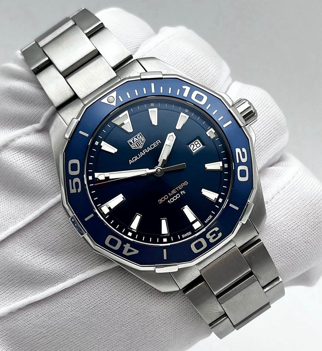 Aquarecer Professional 300 Automatic Date Blue Dial