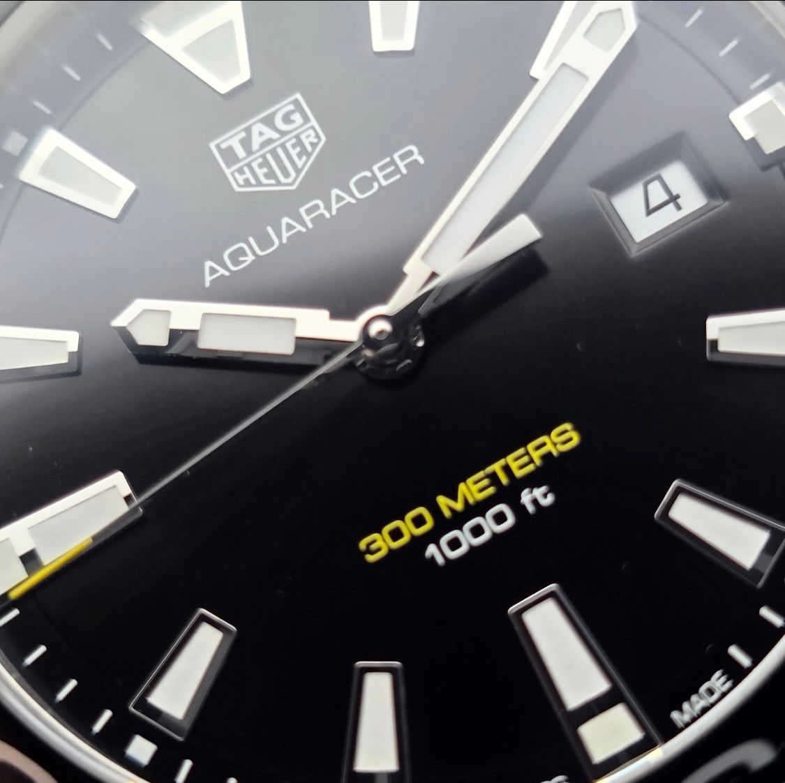 Aquaracer Professional 300 Automatic Date Black Dial 43mm