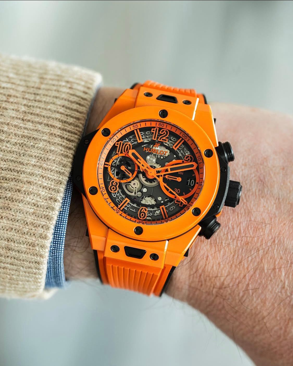 Big Bang Unico Orange Ceramic 42mm