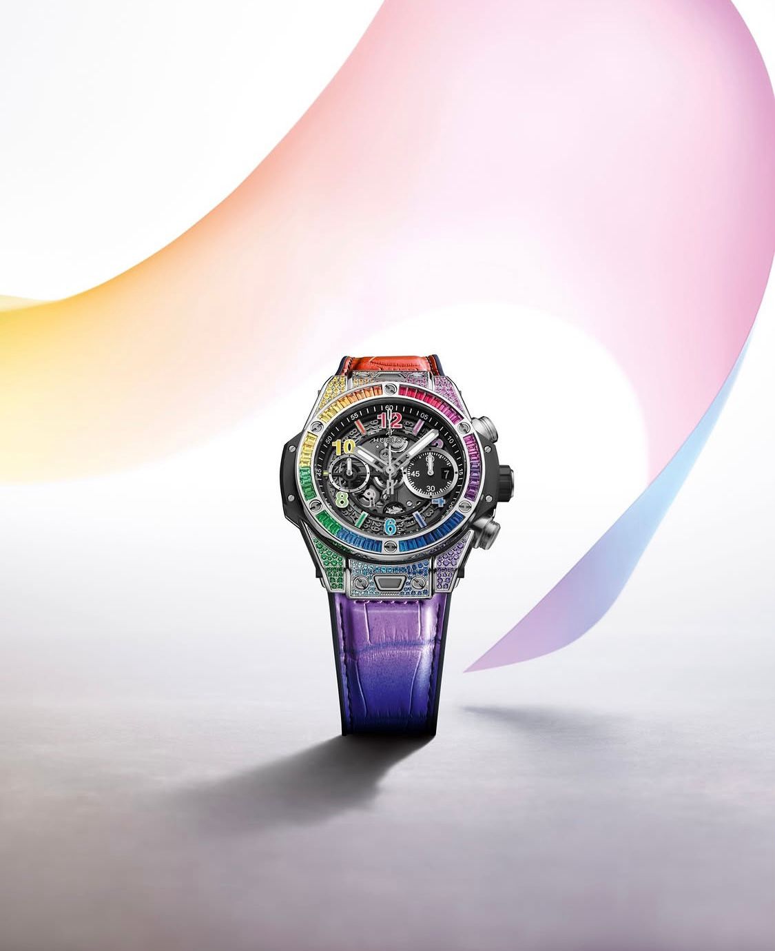 Big Bang Unico Titanium Rainbow 44mm