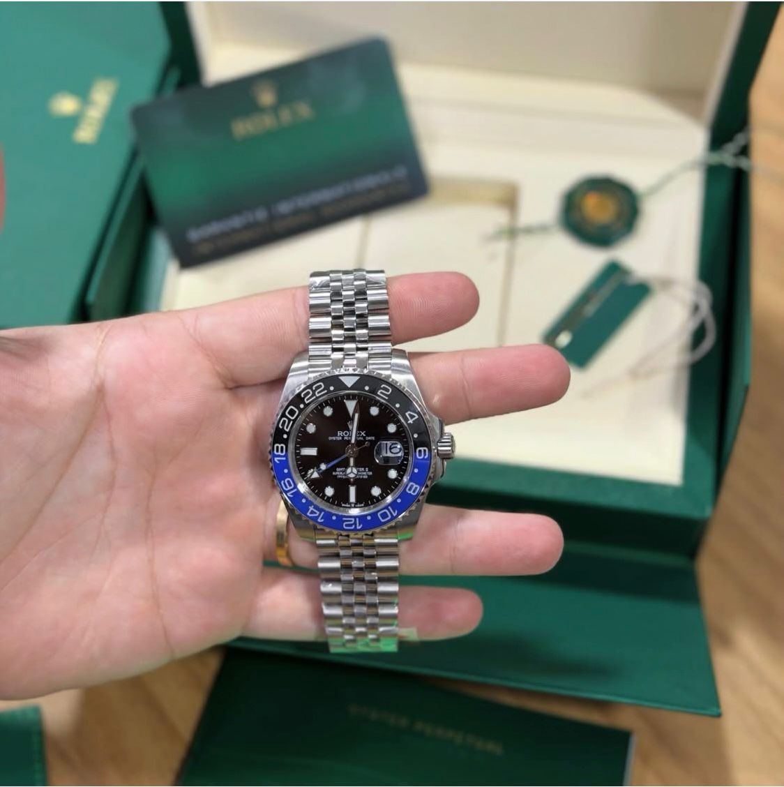 GMT-Master II 116710BLNR “Batman”