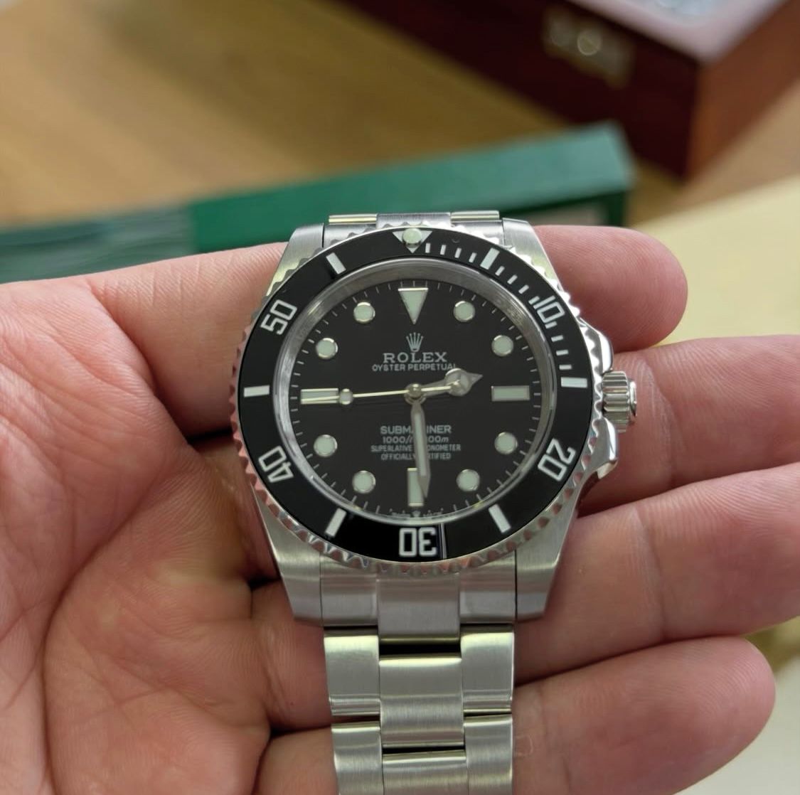 Submariner Date 116610LN “Black Ceramic"