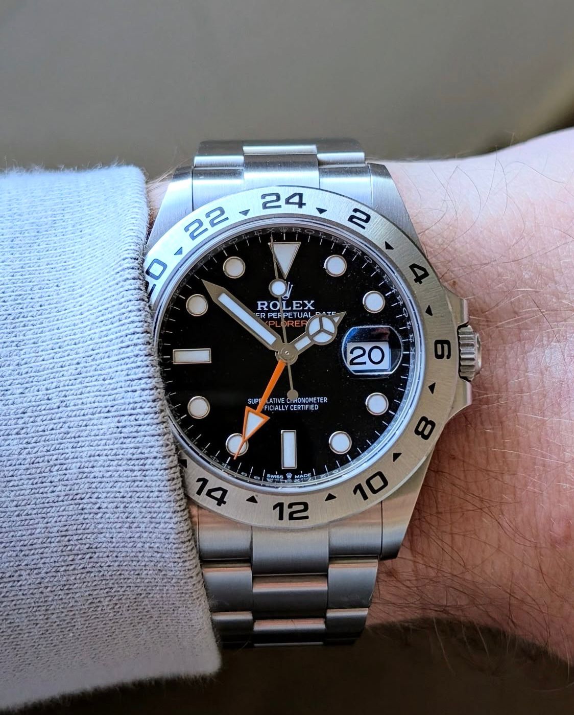 Explorer II 216570 “Black Dial”