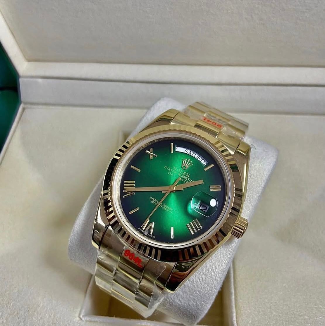 Day-Date 228238 “Green Ombre”