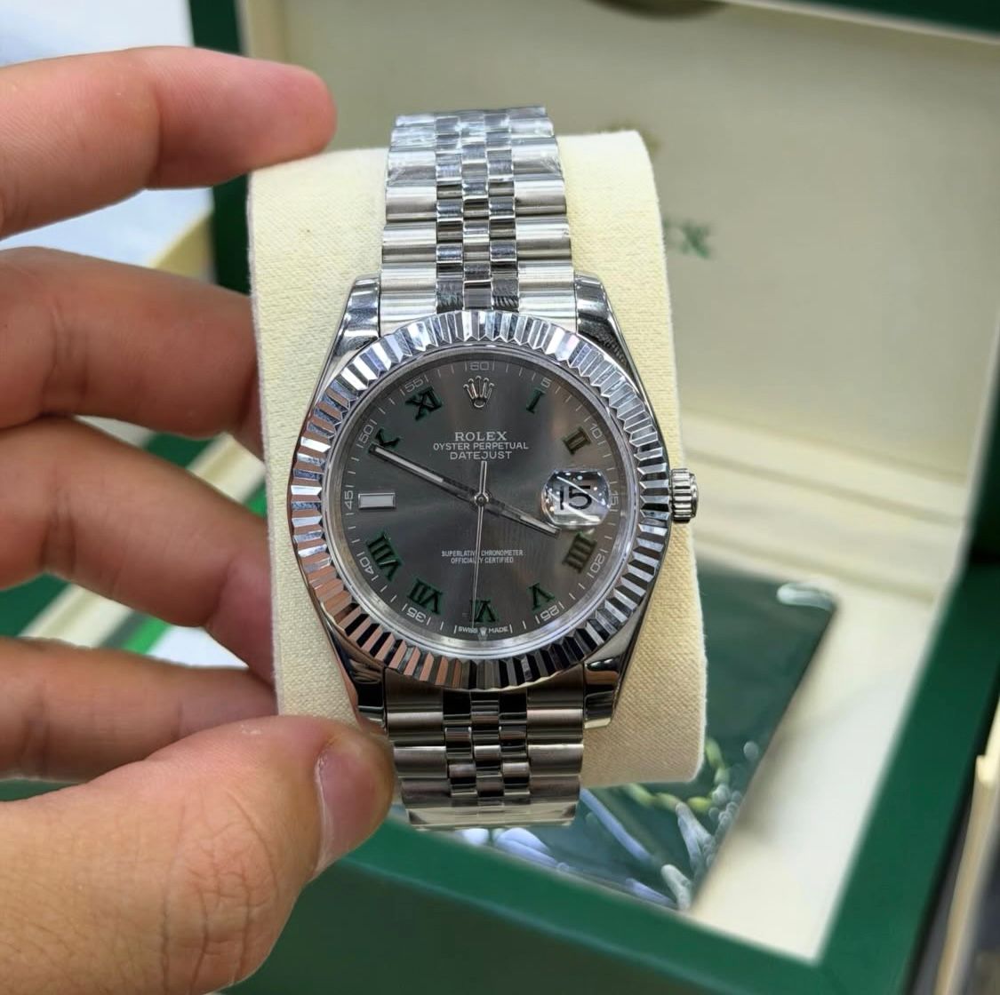 Datejust 126333 “Wimbledon Dial”