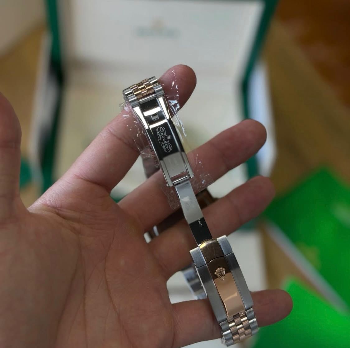 Datejust Oystersteel 126333 'Gold White'