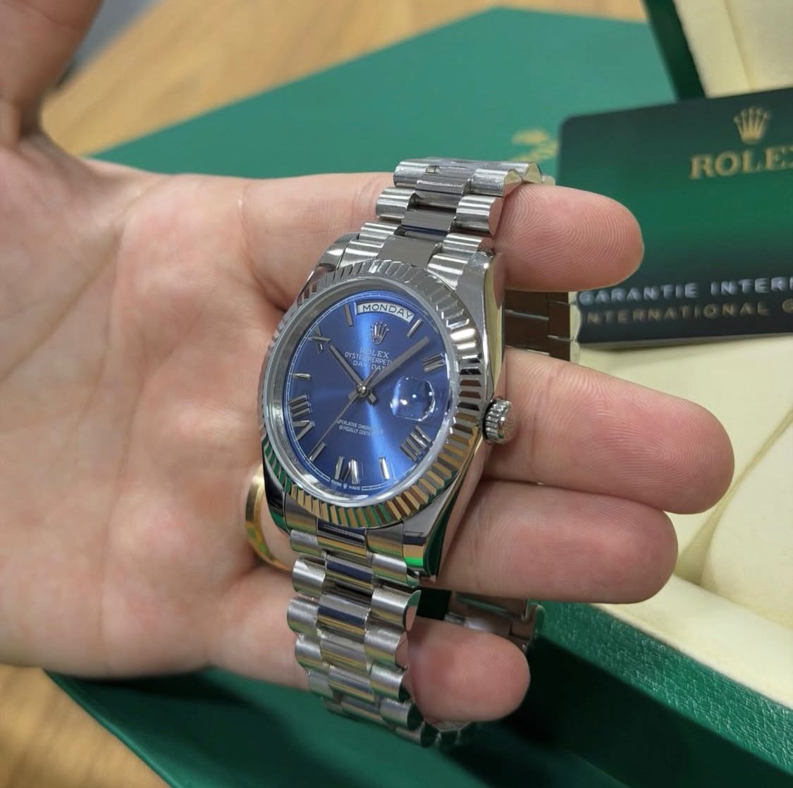 Day-Date 228239-0002 "Blue Dial"
