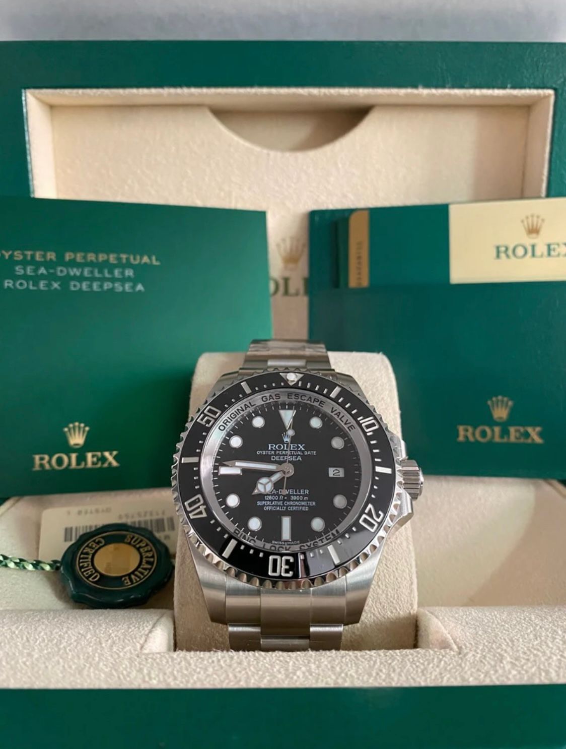 Deepsea Challenge 126067 'Black Dial'