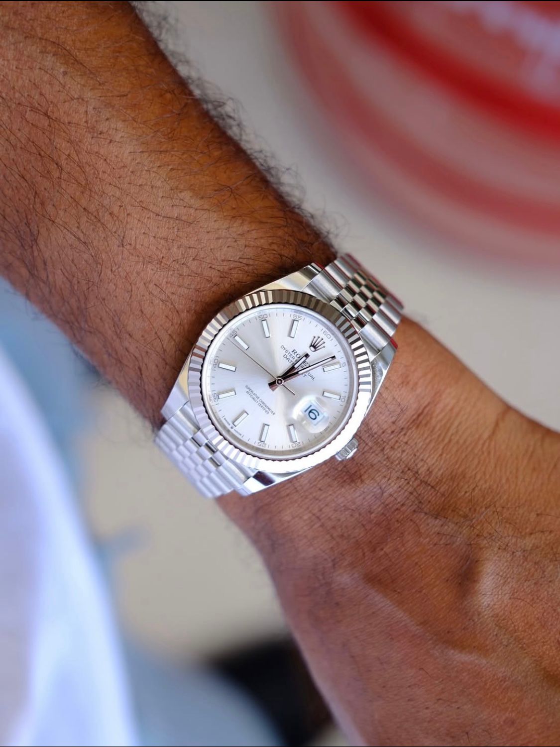Datejust Silver Dial Men's 41mm 126300